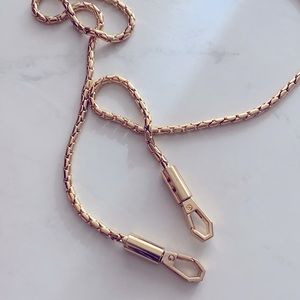 Bvlgari style gold chain, bag chain, bag accessories